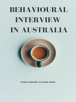 cover image of Behavioural Interview in Australia